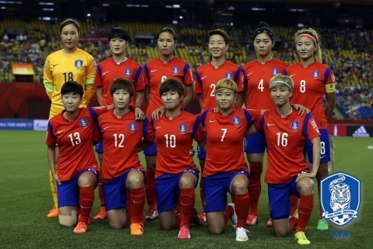 ▲ 대한민국 여자 축구대표팀.ⓒ대한축구협회