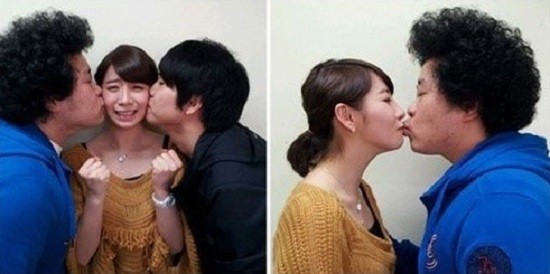 ▲ 안소미 송영길 뽀뽀 ⓒ인터넷 커뮤니티