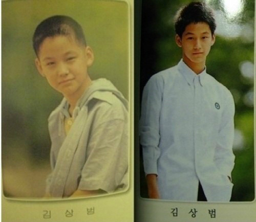 ▲ 김범 졸업사진 ⓒ온라인 커뮤니티