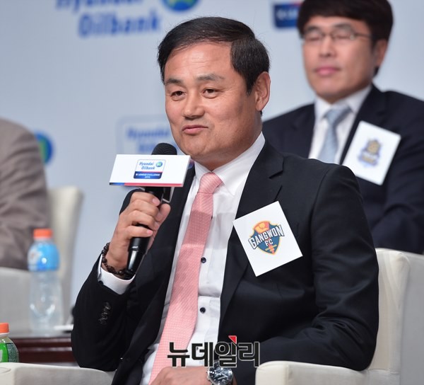 ▲ 최윤겸 감독.ⓒ뉴데일리 정상윤 사진기자