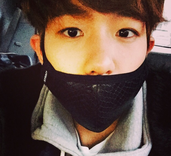 ▲ 엑소 백현 셀카 ⓒ백현 인스타그램