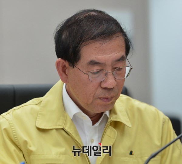 ▲ ▲박원순 서울시장. ⓒ 뉴데일리 정상윤 기자