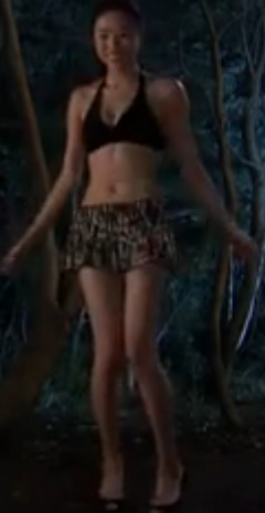 ▲ 이다희 비키니 ⓒ크크섬의 비밀 방송화면