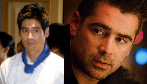 ▲ 이형철과 콜린 파렐 ⓒ이형철 미니홈피, 네이버 영화 이미지