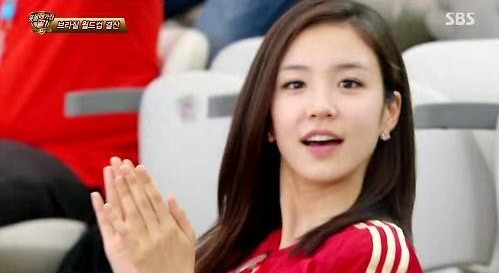 ▲ 장예원 아나운서 ⓒSBS 중계 화면