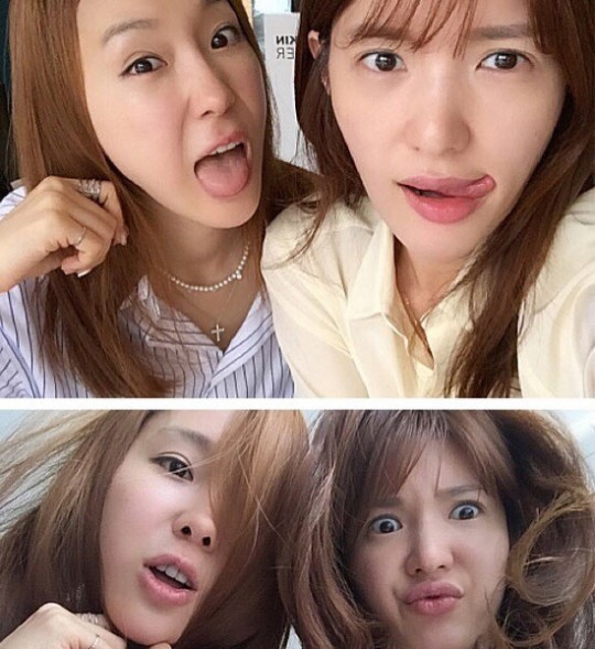 ▲ 이지혜,서지영ⓒ서지영 인스타그램