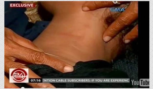 ▲ 필리핀 방송사 GMA TV는 지난 15일 필리핀 여성의 주장을 대대적으로 보도했다. ⓒ앙헬레스 한인회 카페 캡쳐