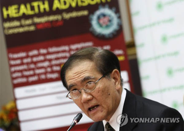 ▲ 태국 보건장관의 기자회견 모습. ⓒ연합뉴스. 무단전재 및 재배포 금지.