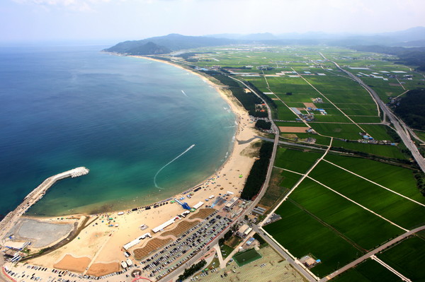 ▲ 영덕 고래불 해수욕장 전경ⓒ영덕군 제공