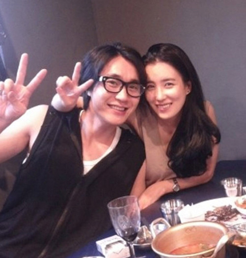 ▲ 조성모와 아내 구민지ⓒ인터넷 커뮤니티