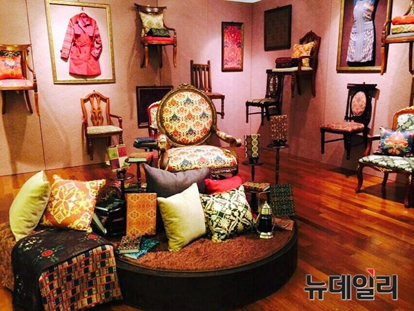 ▲ 계명대(총장 신일희) 텍스타일디자인전공 졸업작품전 내부 전시 모습.ⓒ계명대 제공