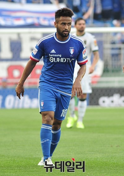 ▲ 산토스 선수.ⓒ뉴데일리 이종현 사진기자