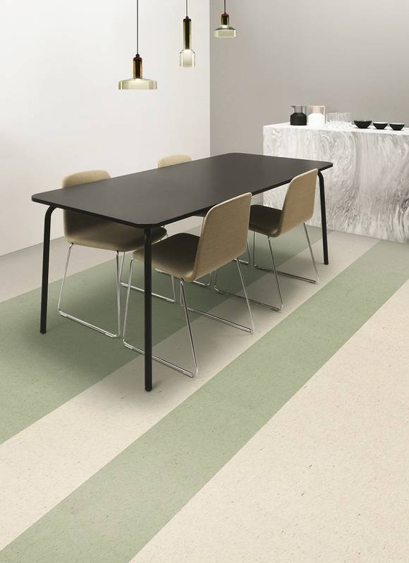 ▲ 한화L&C 친환경 바닥타일 '올뉴 리젠트 바이오'. ⓒ한화L&C