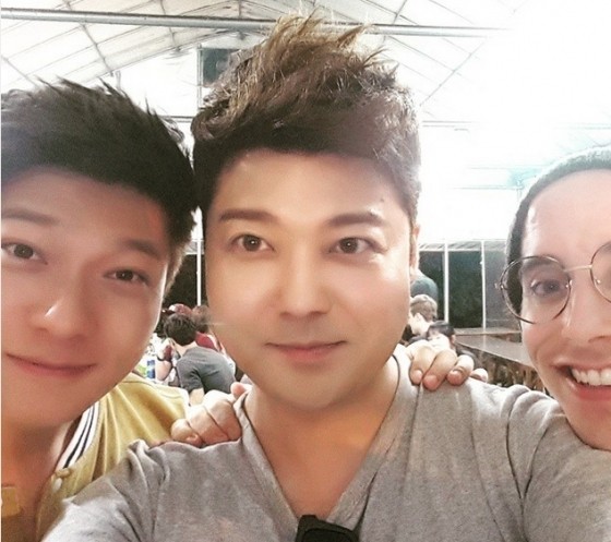 ▲ 장위안,전현무,타일러 ⓒ전현무 인스타그램