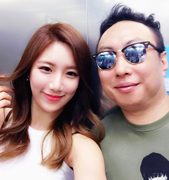 ▲ 예정화와 박명수 ⓒ예정화 인스타그램