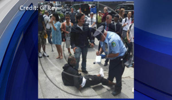 ▲ 美뉴욕에서는 최근 '마체테'라는 칼로 행인을 습격하는 사건과 젊은 동양여성만을 공격하는 사건이 많이 일어나고 있다. ⓒ美CBS 한국여성 피습사건 보도화면 캡쳐