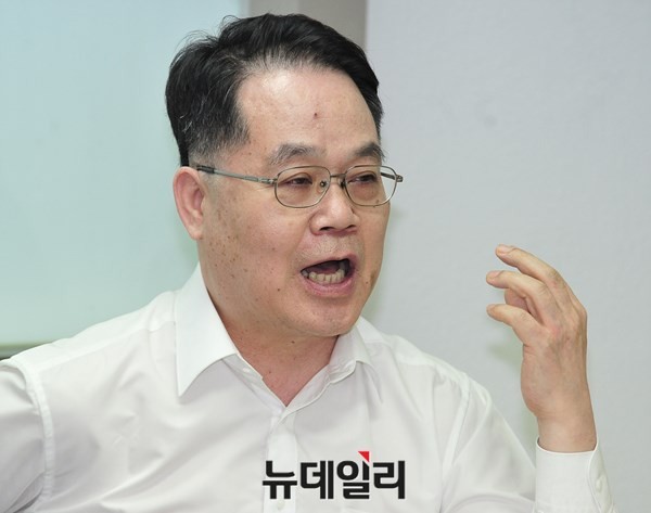 ▲ 김학은 연세대 명예교수. ⓒ뉴데일리 정상윤 기자
