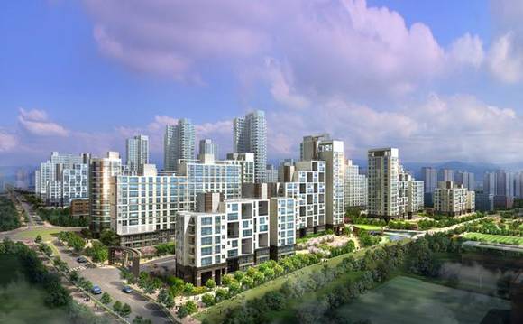 ▲ 중흥 세종시 투시도.ⓒ중흥토건