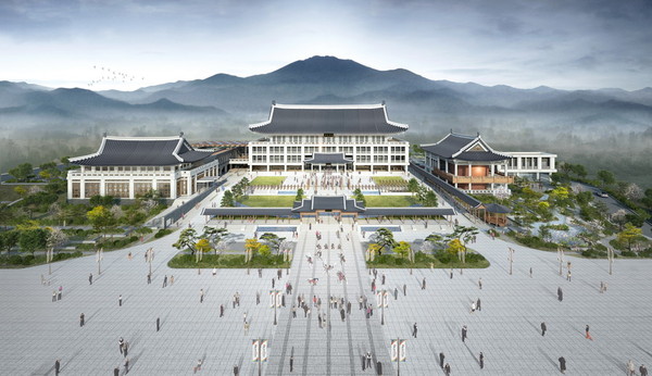 ▲ 예천 신청사조감도ⓒ예천군 제공