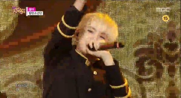 ▲ 방탄소년단ⓒMBC '음악중심' 방송캡처