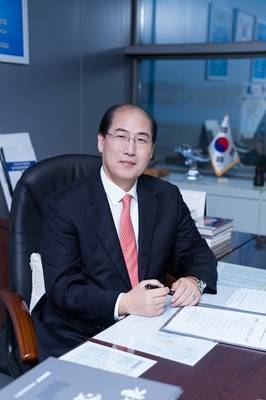 한국인 최초로 국제해사기구 사무총장에 당선된 임기택 부산항만공사 사장.ⓒ부산항만공사