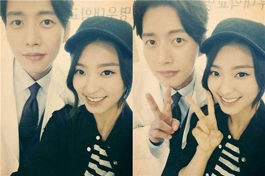 ▲ 박해진과 씨스타 보라 ⓒ씨스타 트위터