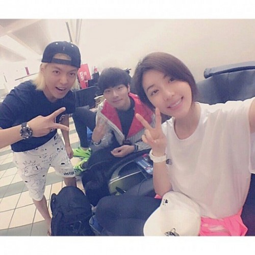 ▲ 강남 이이경 박한별 ⓒ강남 인스타그램