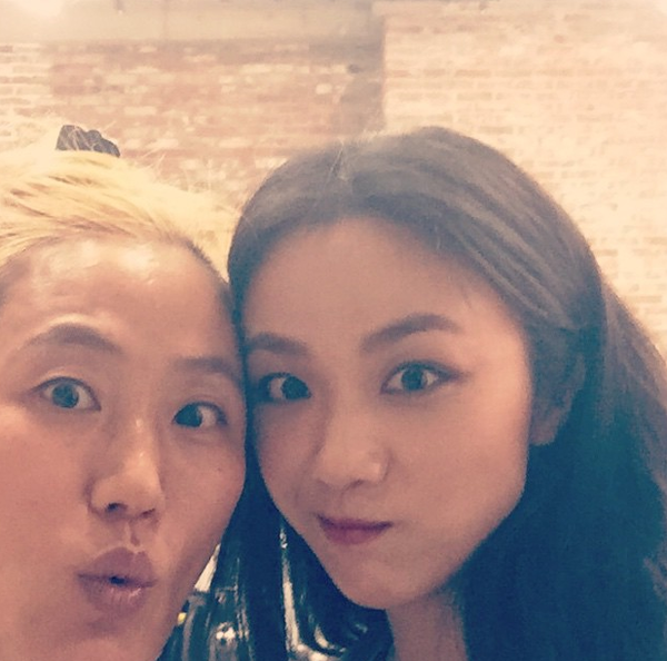 ▲ 조선희와 탕웨이 ⓒ조선희 인스타그램