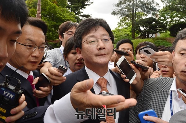 ▲ 새누리당 유승민 의원이 당청관계 불화의 책임을 지고 8일 원내대표직에서 물러났다. ⓒ뉴데일리 이종현 기자