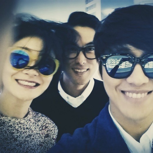 ▲ 박효주 유하준 남궁민 ⓒ남궁민 인스타그램