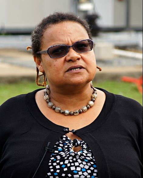 ▲ 헤이젤 드 웻 UN주조정관.ⓒ국방부공동취재단