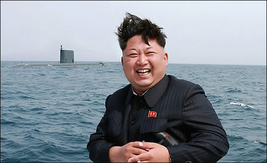▲ 북한의 김정은이 웃고있다. ⓒ연합뉴스