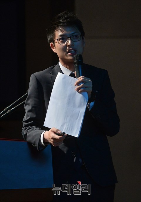 ▲ 조성호 조갑제닷컴 기자. ⓒ 뉴데일리 정상윤 기자