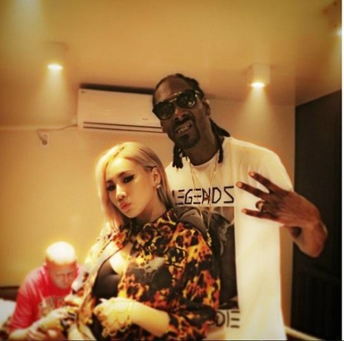 ▲ 씨엘과 스툽독ⓒ씨엘 인스타그램