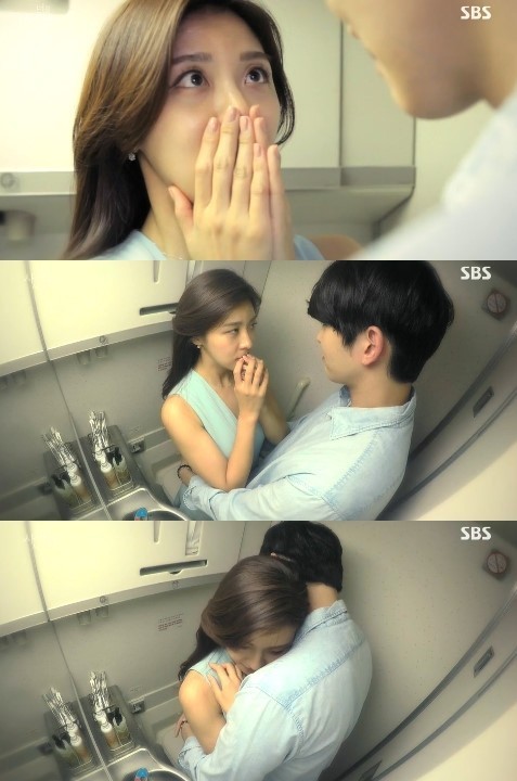 ▲ '너를 사랑한 시간' 하지원과 윤균상ⓒ방송캡쳐