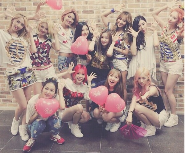 ▲ 소녀시대 레드벨벳ⓒ써니 인스타그램