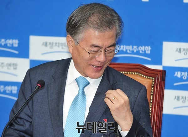 ▲ 새정치민주연합 문재인 대표.ⓒ뉴데일리 이종현 기자