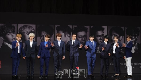 ▲ 슈퍼주니어ⓒ뉴데일리