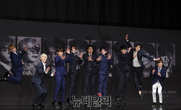 ▲ 슈퍼주니어ⓒ뉴데일리