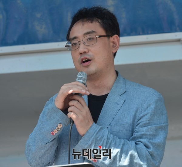 ▲ 변희재 미디어워치 대표. ⓒ뉴데일리 정상윤 사진기자