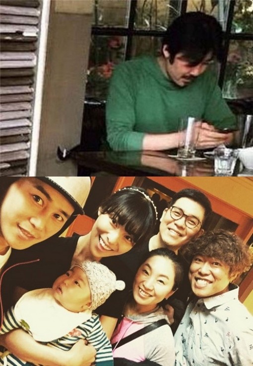 ▲ (위)온라인 커뮤니티, (아래)정태우 SNS