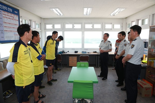 ▲ 경북지방경찰청이 해수욕장 등 주요 피서지에 여름파출소를 설치해 운영한다.ⓒ경북지방경찰청 제공