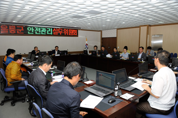 ▲ 울릉군은 여름 축제 관련 안전관리실무위원회를 개최했다.ⓒ울릉군 제공