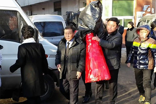 中심양시에 거주하는 북한인들의 모습. ⓒ연합뉴스. 무단전재 및 재배포 금지.