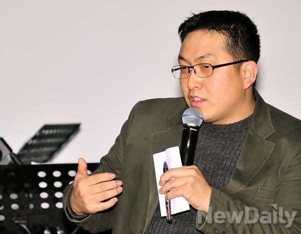 ▲ 김필재 조갑제닷컴 기자. ⓒ뉴데일리 DB