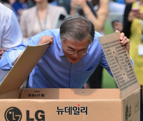 ▲ 새정치민주연합 문재인 대표.ⓒ뉴데일리 정상윤 기자