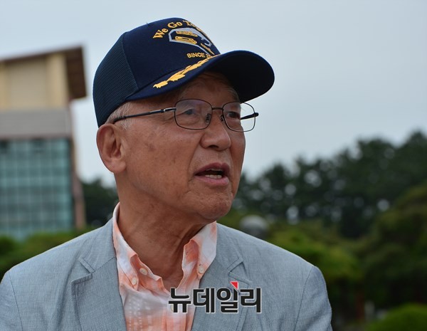 ▲ 김영중 전 제주경찰서장. ⓒ뉴데일리 정상윤 기자