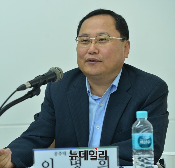 ▲ 이명희 공주대 역사교육과 교수. ⓒ뉴데일리 정상윤 기자