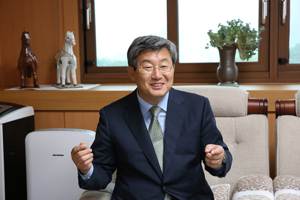 ▲ 곽용환 고령군수ⓒ김형만 기자 뉴데일리