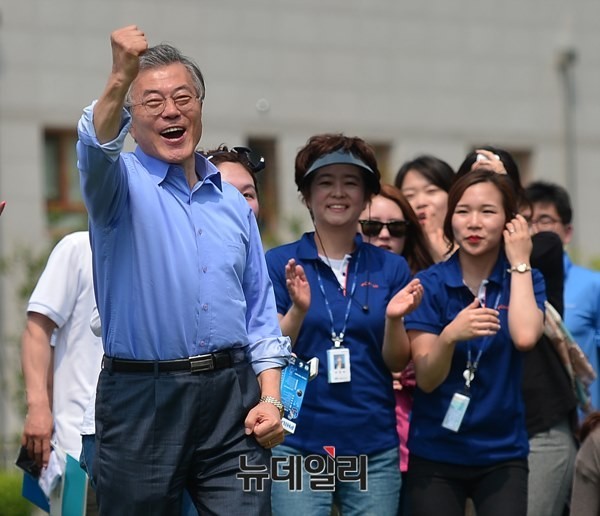 ▲ 새정치민주연합 문재인 당대표. ⓒ뉴데일리 정상윤 기자